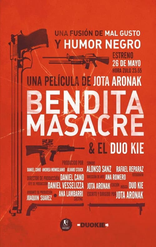 Bendita masacre (2011) poster