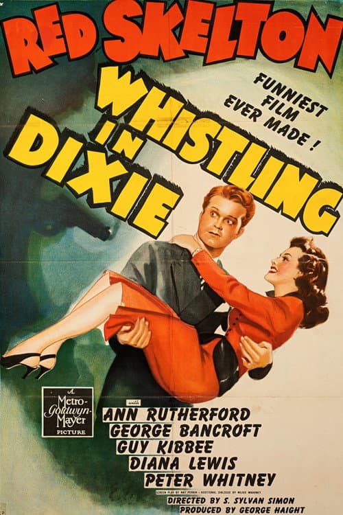 Whistling in Dixie (1942) poster