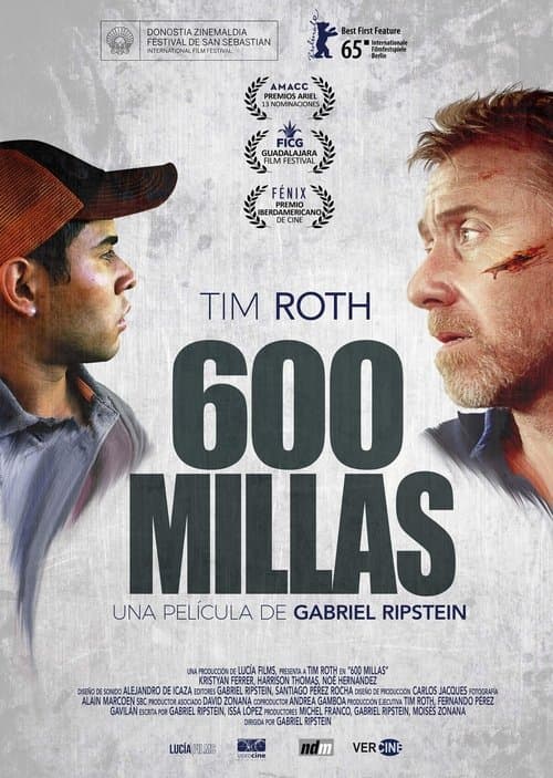 600 millas (2015) poster