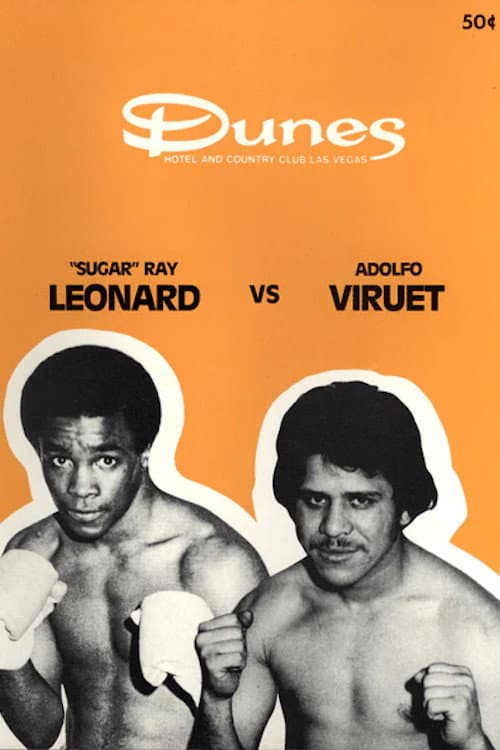 Sugar Ray Leonard vs. Adolfo Viruet (1979) poster