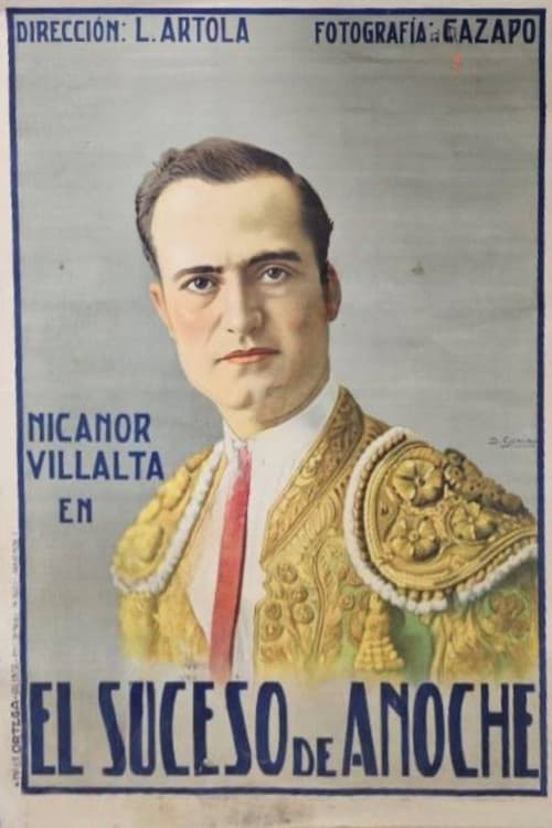 El suceso de anoche (1929) poster