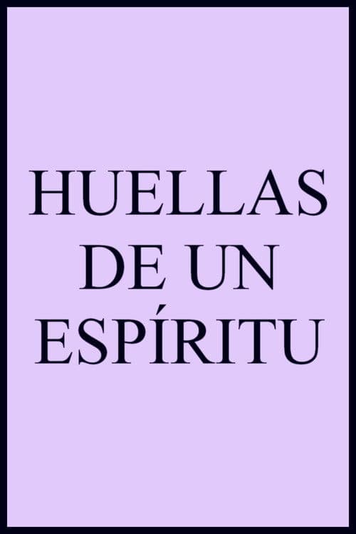 Huellas de un espíritu (1998) poster