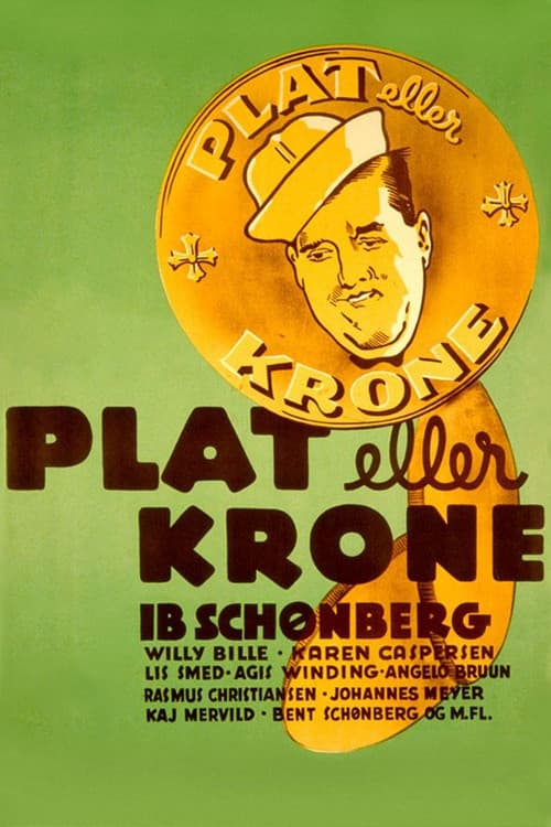 Plat eller krone (1937) poster