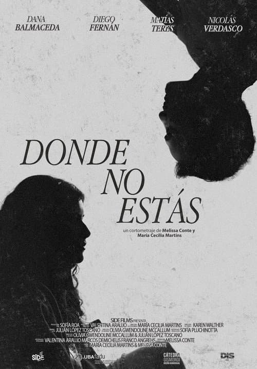 Donde no estás (2024) poster