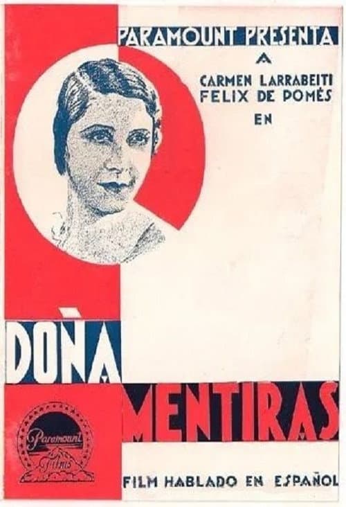 Doña mentiras (1930) poster