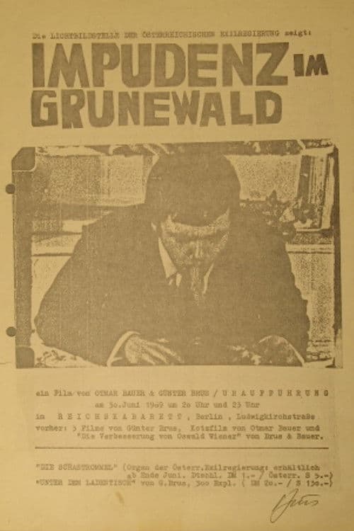 Impudenz Im Grunewald (Teil 1, Teil 2, Teil 3) (1969) poster