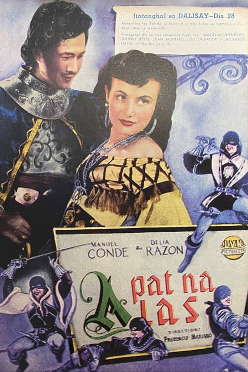 Apat na Alas (1950) poster