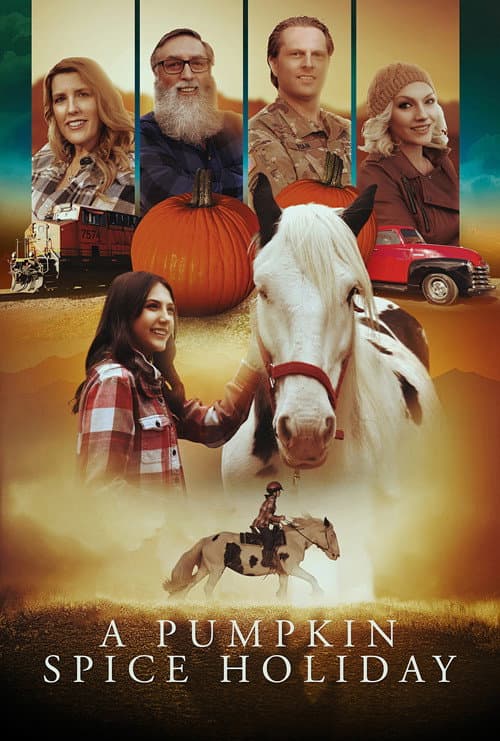 A Pumpkin Spice Holiday (2023) poster