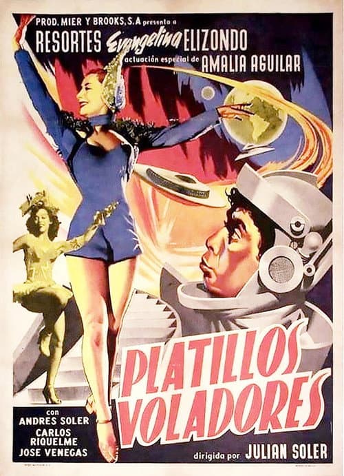 Los platillos voladores (1956) poster