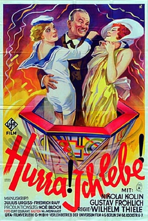 Hurra! Ich lebe! (1928) poster