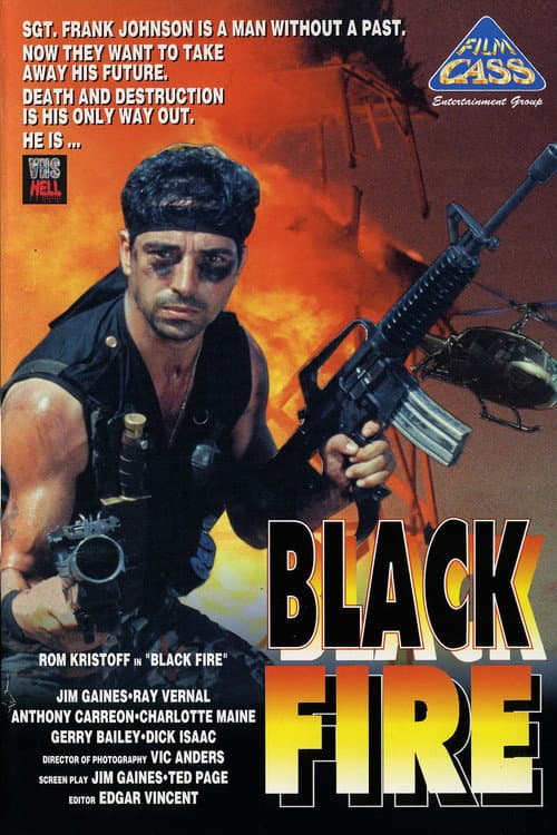Zwart Vuur (1986) poster