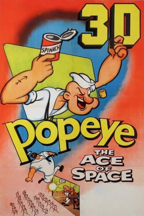 Popeye, the Ace of Space (1953) poster