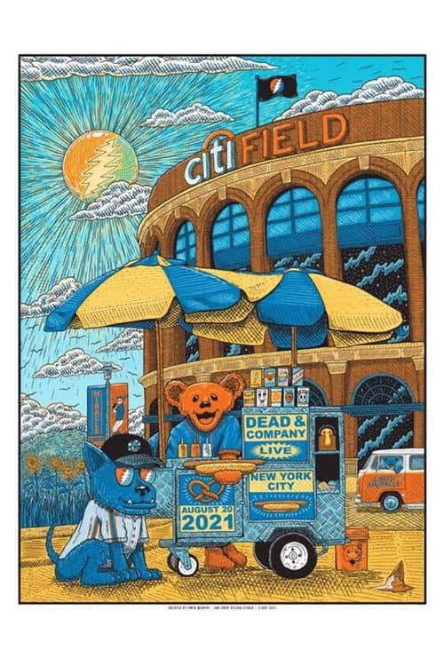 Dead & Company: 2021-08-20 Citi Field, New York, NY (2021) poster