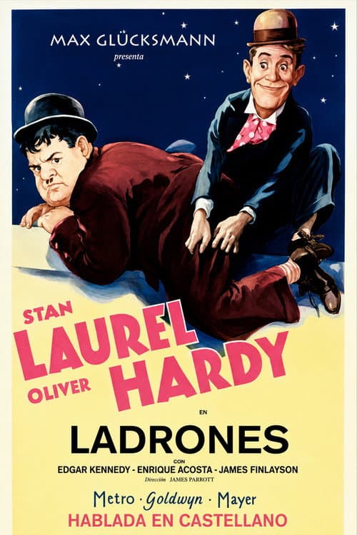 Ladrones (1930) poster