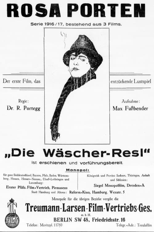 Die Wäscher-Resl (1916) poster