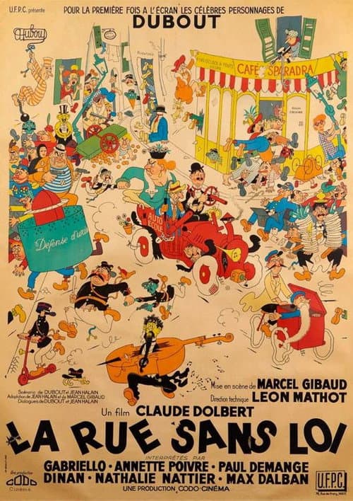 La Rue sans loi (1950) poster