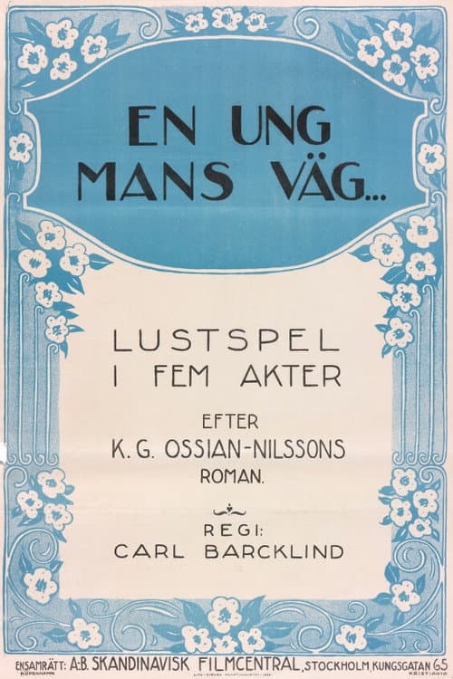 En ung mans väg… (1919) poster