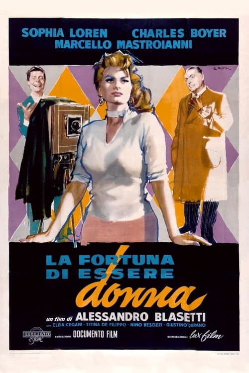 La fortuna di essere donna (1956) poster