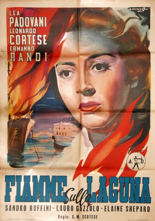 Fiamme sulla laguna (1951) poster