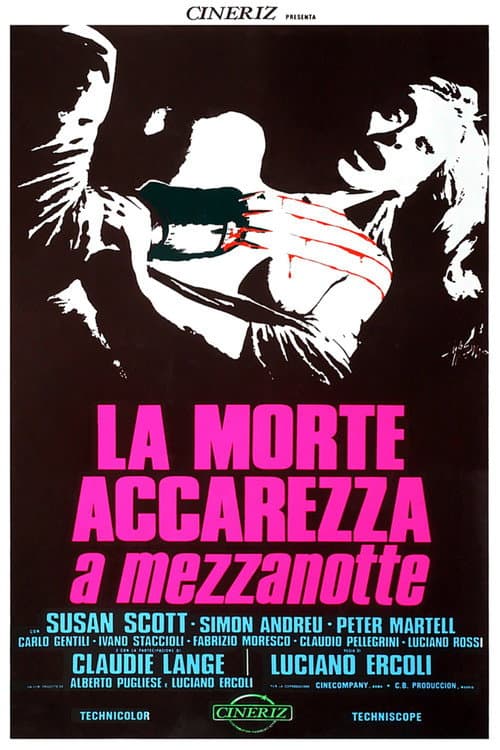 La morte accarezza a mezzanotte (1972) poster