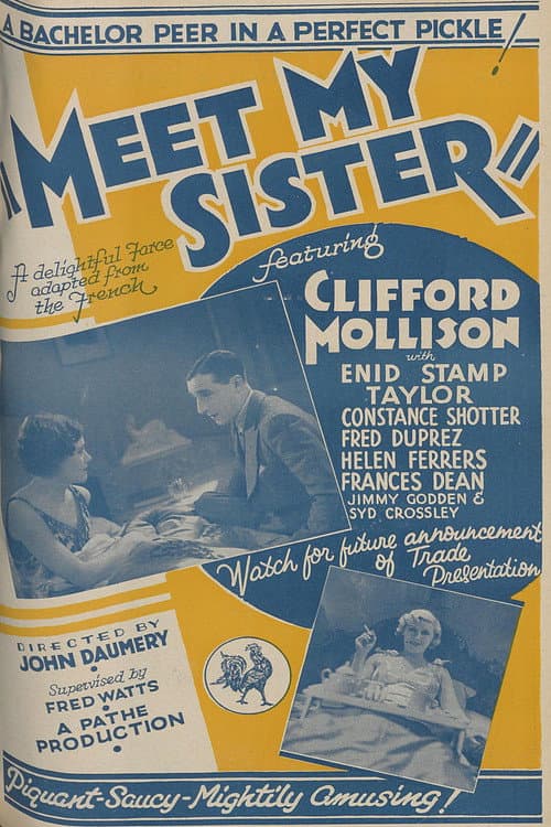 Meet My Sister (1933) poster
