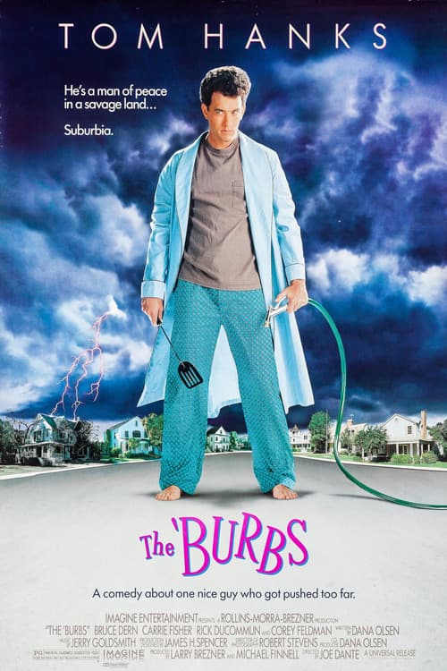The Burbs (1989) poster