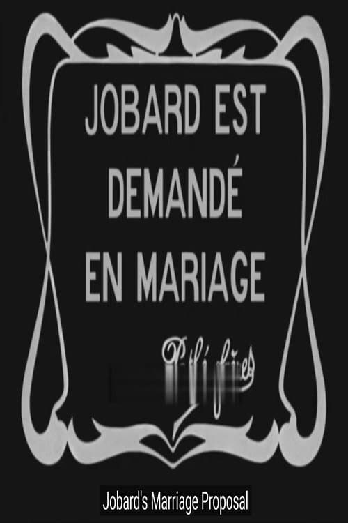 Jobard est demandé en mariage (1911) poster