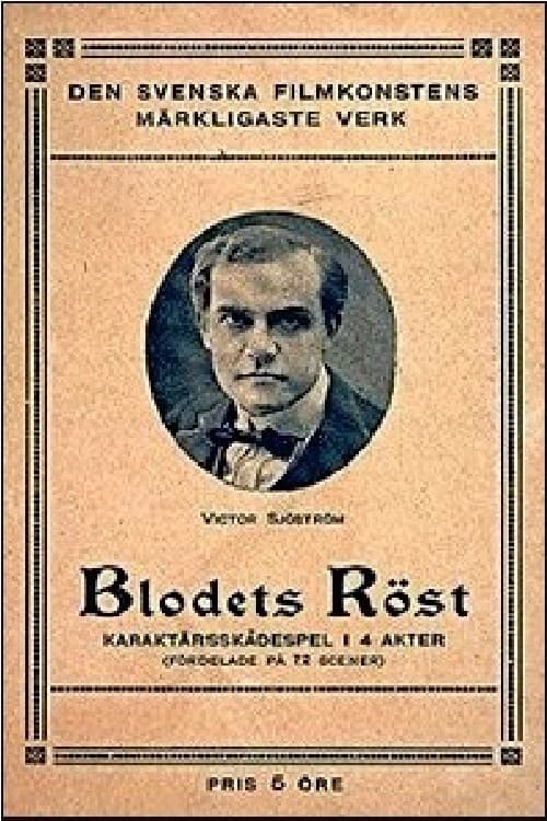 Blodets röst (1913) poster
