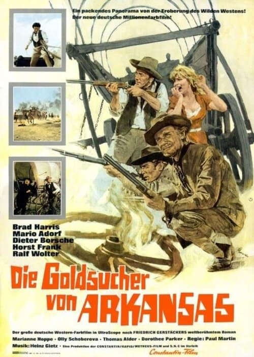 Die Goldsucher von Arkansas (1964) poster