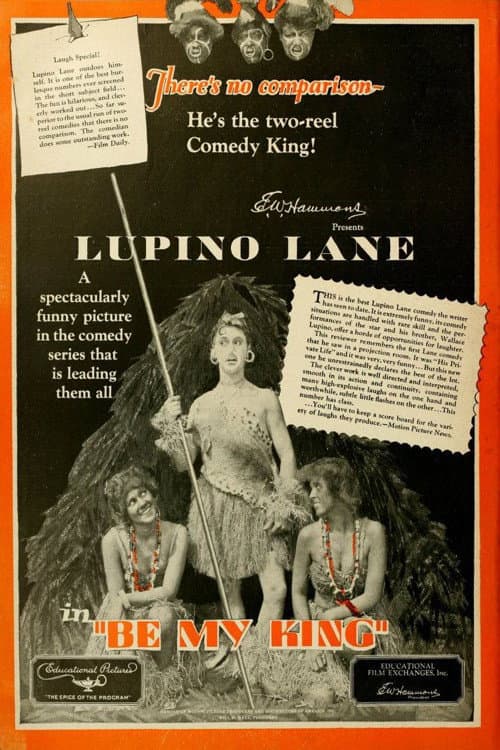 Be My King (1928) poster