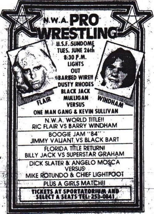 NWA Boogie Jam (1984) poster