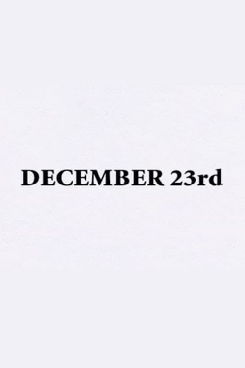 December 23rd (2008) poster