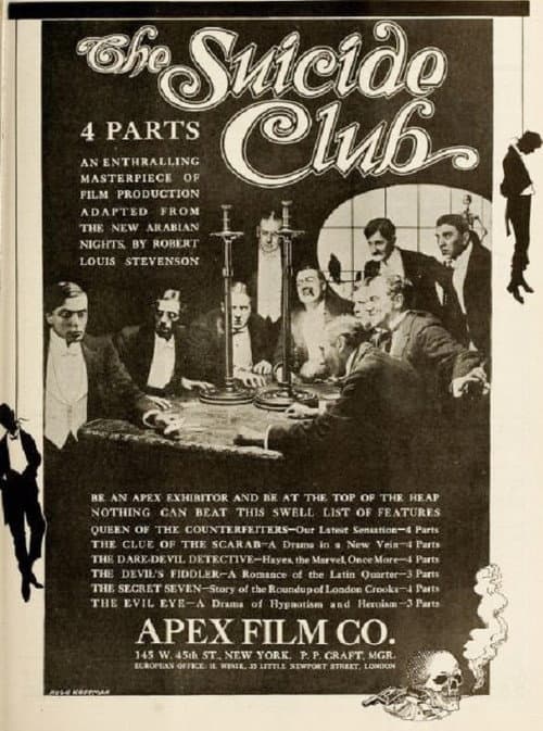 The Suicide Club (1914) poster