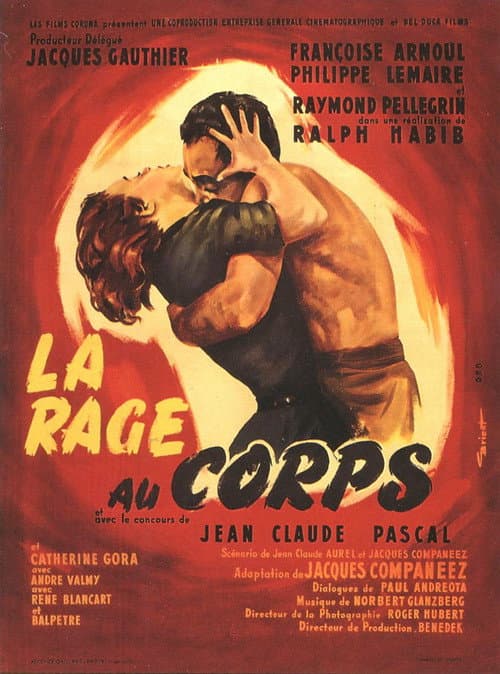 La Rage au corps (1954) poster
