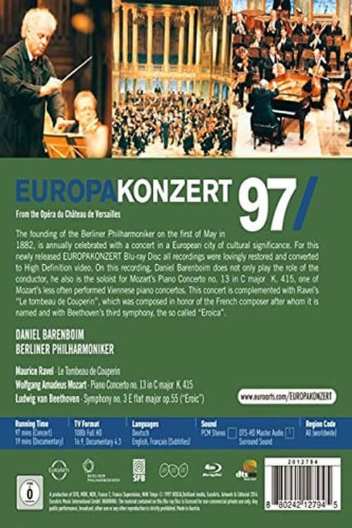 Europakonzert 1997 from Versailles (1997) poster