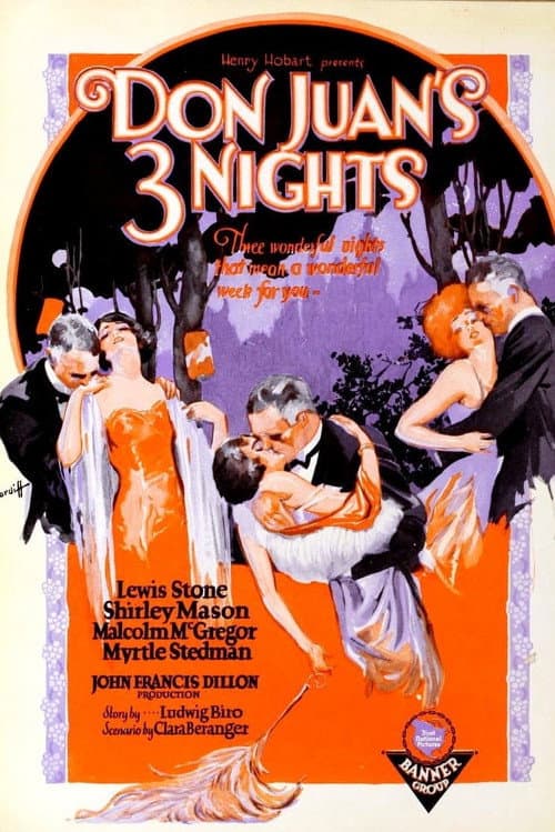 Don Juan's 3 Nights (1926) poster