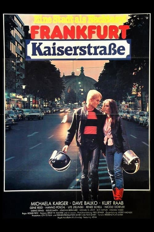 Frankfurt Kaiserstraße (1981) poster