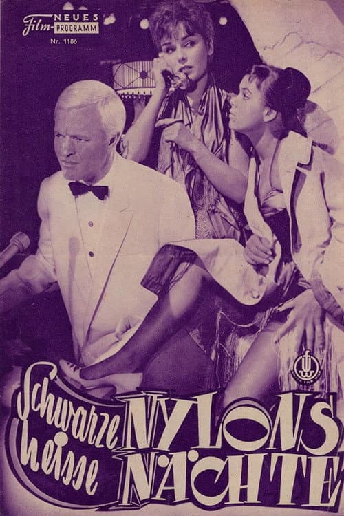 Schwarze Nylons – Heiße Nächte (1958) poster