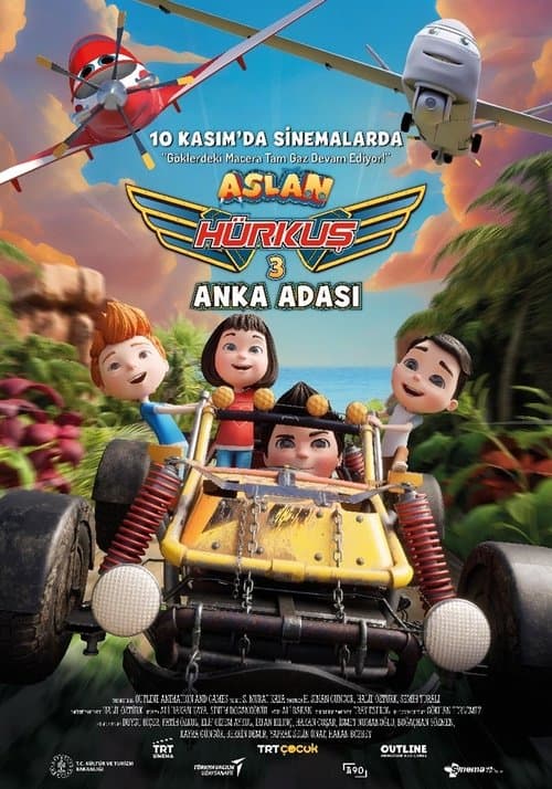 Aslan Hürkuş 3: Anka Adası (2023) poster