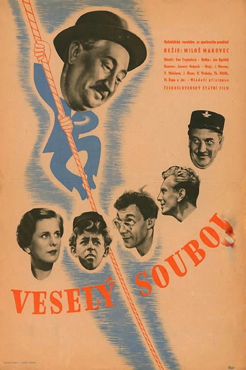Veselý souboj (1951) poster