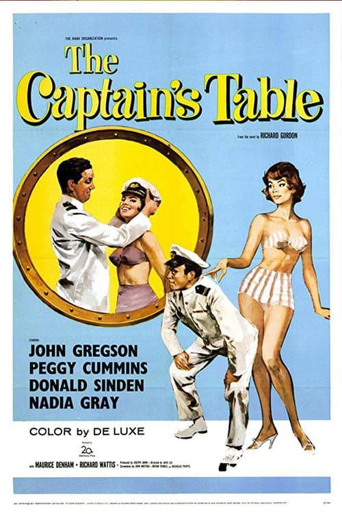 The Captain's Table (1959) poster
