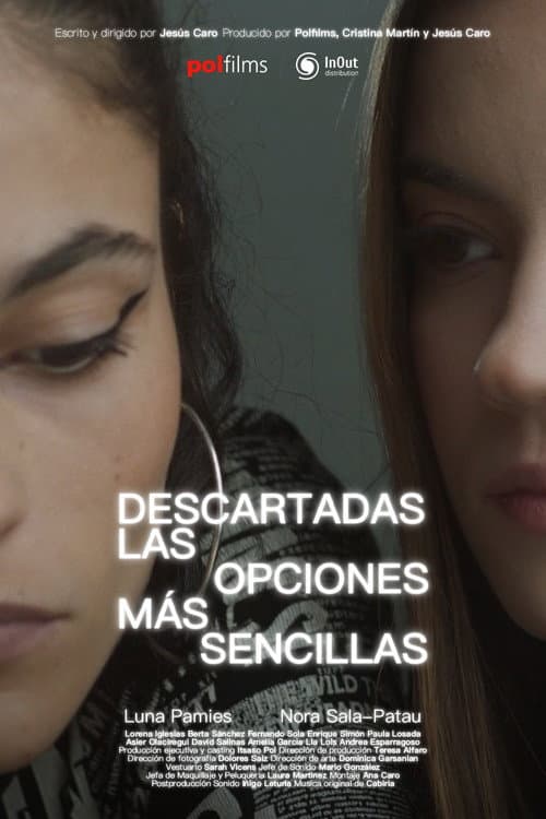 Descartadas las opciones más sencillas (2024) poster