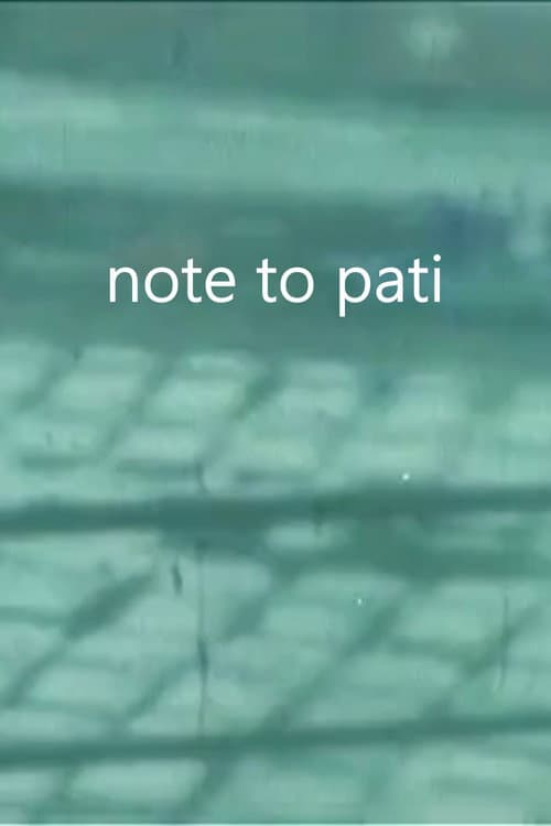 Note to Pati (1969) poster