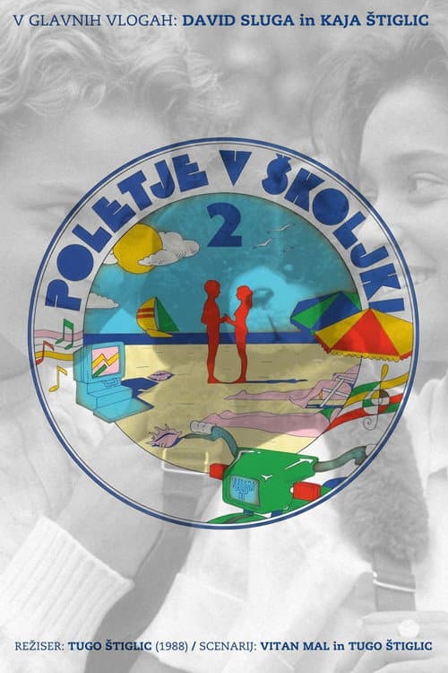 Poletje v školjki 2 (1988) poster