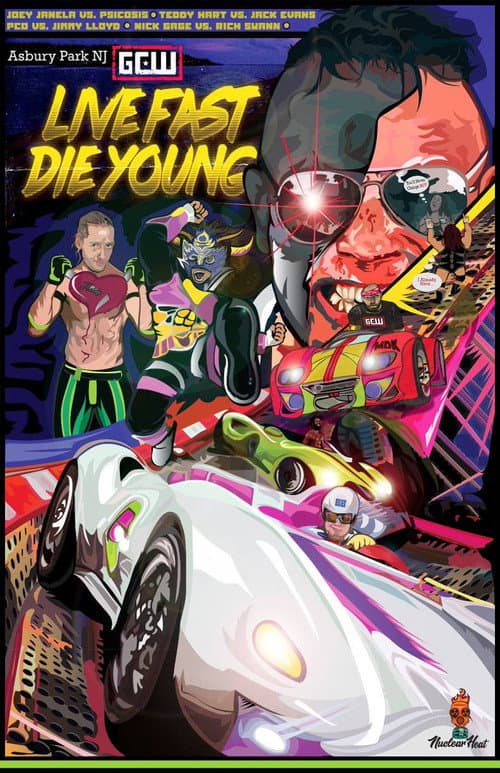 GCW Live Fast Die Young (2018) poster