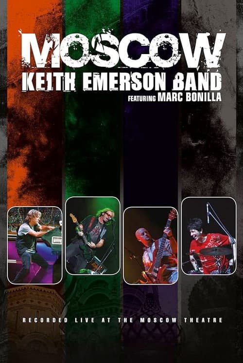 Keith Emerson Band - Moscow (2010) poster