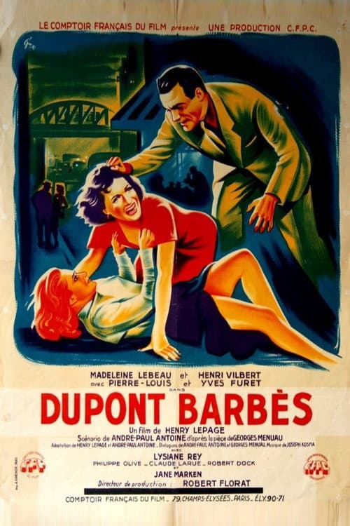 Dupont Barbès (1951) poster