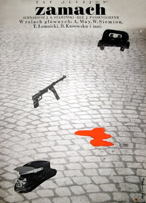 Zamach (1959) poster