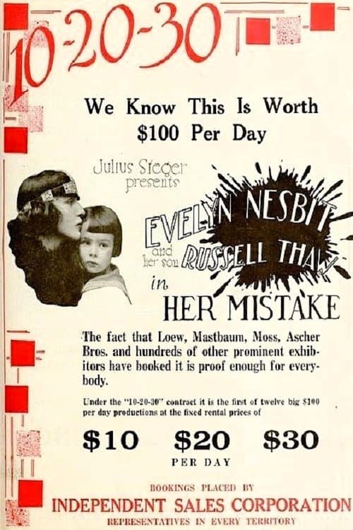 Her Mistake (1918) poster
