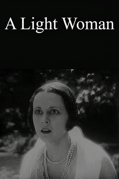 A Light Woman (1928) poster